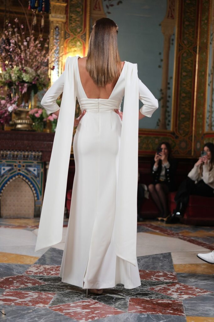 Přehlídka svatebních šatů na letošním březnovém Madrid Fashion Week